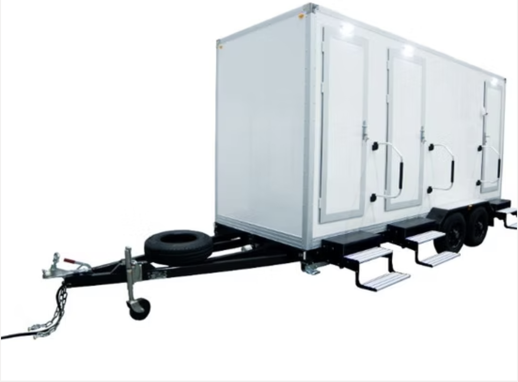 3 Doors VIP Mobile Toilet