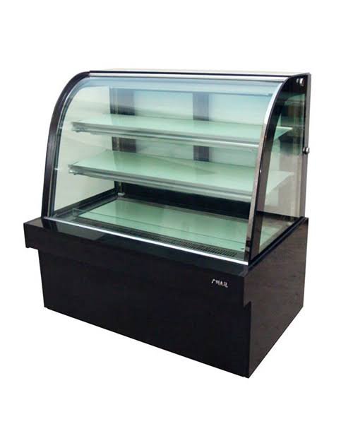 Cake Display Fridge 1.5M Curved Glass