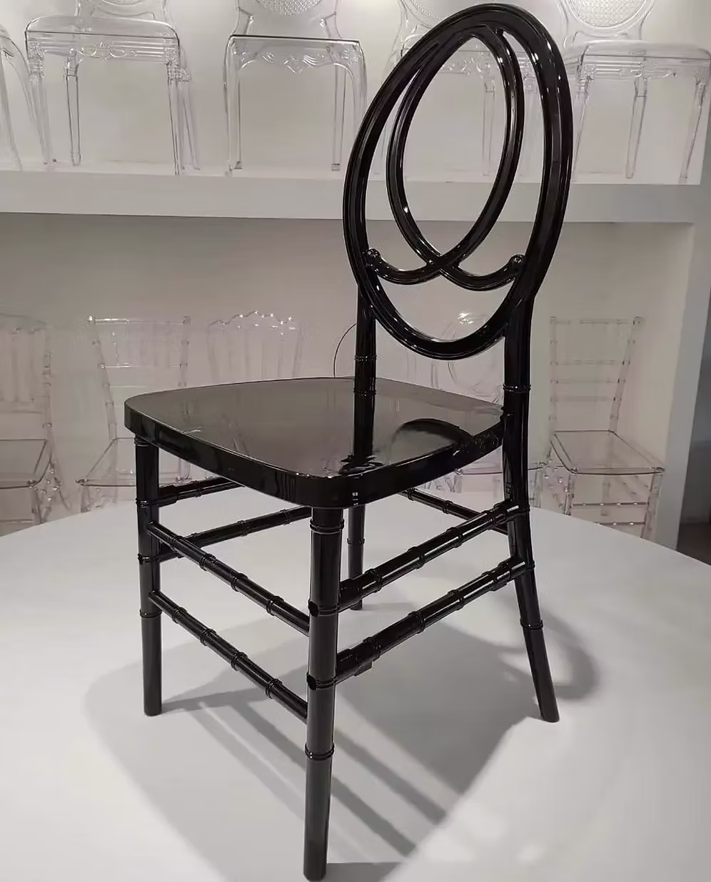 Phoenix Chair Black Resin