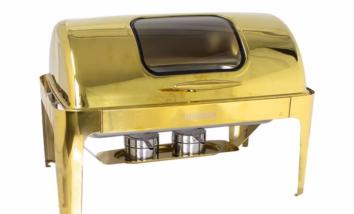 Rectangular Roll Top Chafing Dish